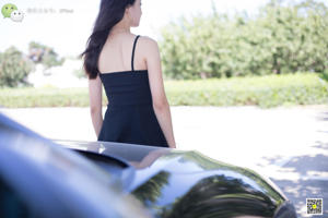 [Camellia Photography LSS] Mô hình ô tô lụa đen NO.040
