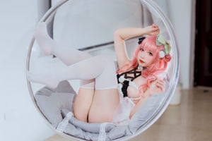 [Bienestar COS] Anime blogger Jiuqu Jean - hermana de cabello rosado