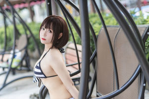 [COS phúc lợi] Cô gái dễ thương Nyako Meow - Áo tắm Kato Megumi