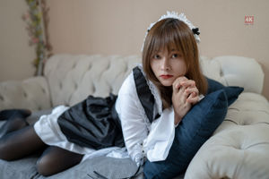 [丽柜Ligui] Network Beauty Model Nai Muzi "Maid Dress"