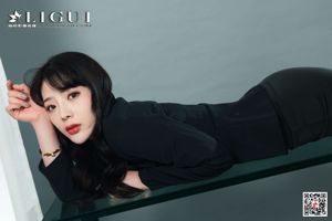 Model kaki Zhao Rui "Kaki Panjang dan Gadis OL Sepatu Hak Tinggi" [丽 柜 LiGui] Kecantikan Internet