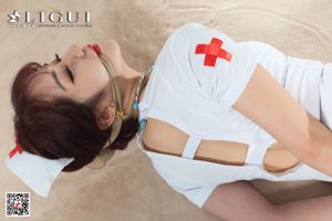 모델 Xixi "Sexy Nurse Meisi Bundle"[Ligui LIGUI]
