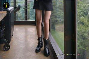 [IESS Pratt & Whitney Collection] 088 Modell Jingjing „Interessante kurze Stiefel (keine Nahaufnahme)“