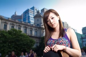 チャンカイジエ/ミカコ「香港とマカオの旅」ストリートシューティングシリーズ