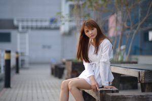 [Taiwan Zhengmei] Su Yuyuan "Wuri High Speed ​​Rail ~ Street Shooting Hip Skirt"